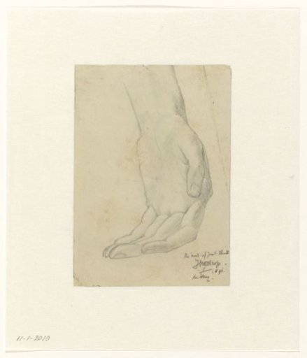 Hand of Janet Hall