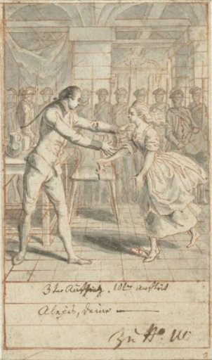 Louise visits Alexis in prison to tell him of his pardon