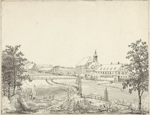 View of the Stift Heiligenkreuz