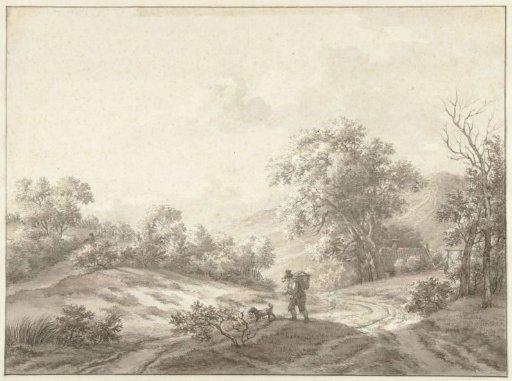 Dune landscape near Kraantje Lek above Haarlem