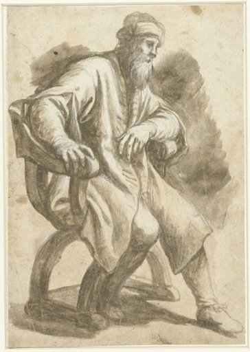 Man Seated in an Armchair