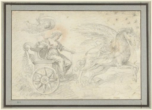 Selene Driving her Chariot through the Heavens
