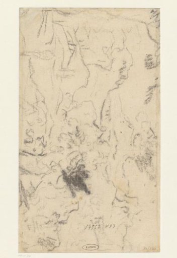 Hilly Landscape with Several Figures