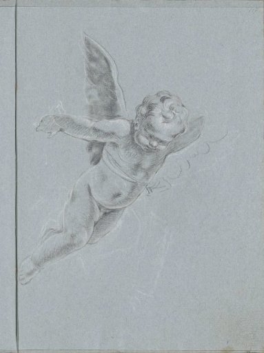 Flying putto