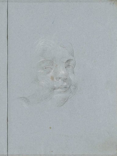 Head of a putto