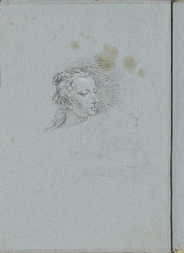 Head of a woman