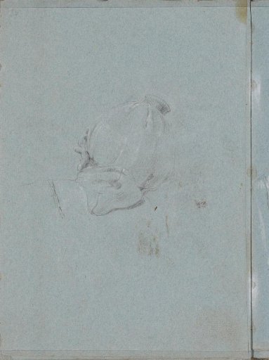 Study, possibly a jug