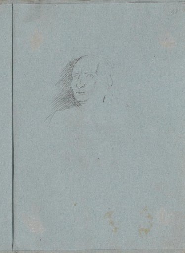 Head of a man