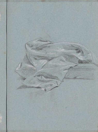 Reclining drapery