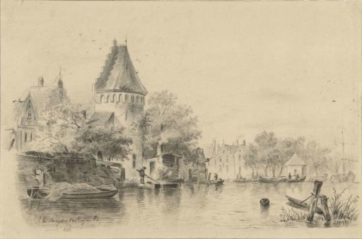 Landscape with a Tower by the Water
