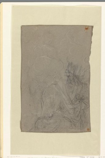 Study for a Composition with a Kneeling Cleric