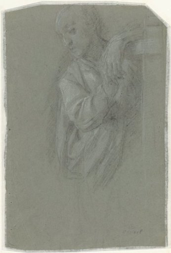 Leaning figure