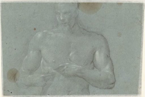 Christ pointing to the wound in his side