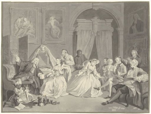 Depict the outlandish behavior of the spiritual matchmaker (...) (...)