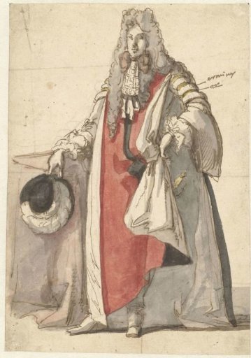 Portrait of William III, in state dress