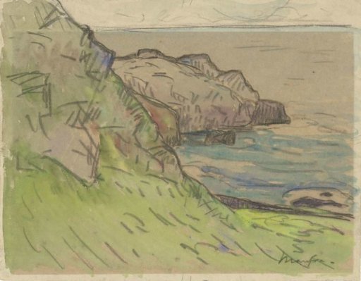 Rocky coast and Brittany, Breton coastal landscape