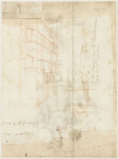 Perspective studies of a building