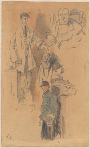 Portrait of Jan Hamdorf and W. van der Pluym