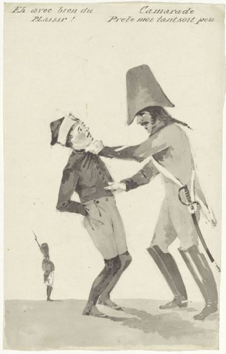 Soldier with a boy