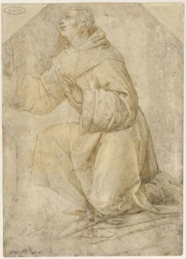 Study for Saint Francis Receiving the Stigmata