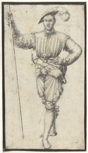 Standing Landsknecht