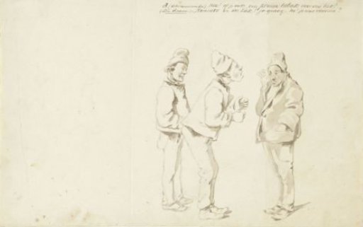 Three Standing Men