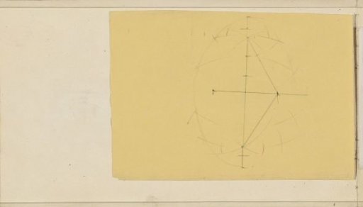 Composition with geometric lines
