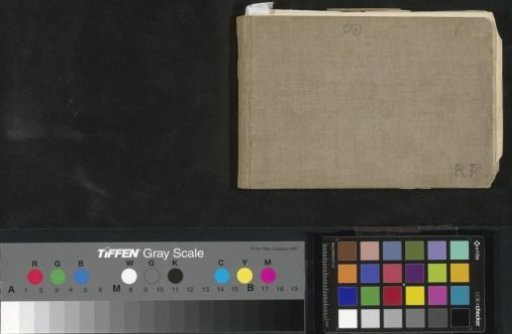 Sketchbook with 35 sheets