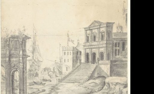 Fantasy View of a Southern Port City