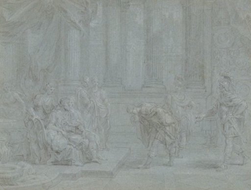 Roman Scene with an Emperor and a General