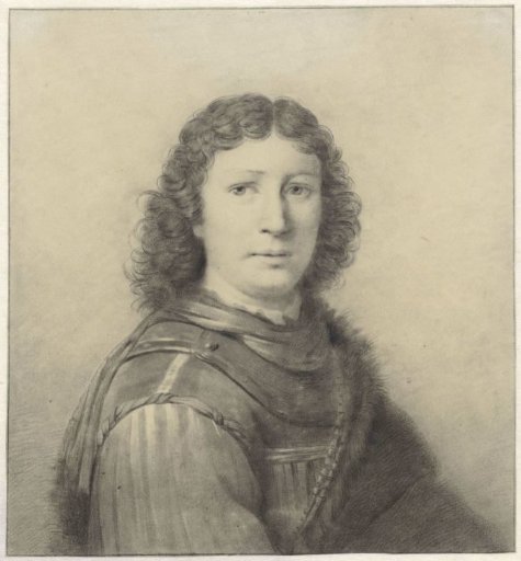 Portrait of a young man with a ruff and chain