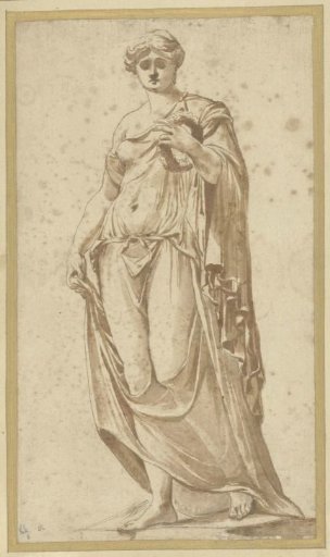 Flora Farnese, seen from the front