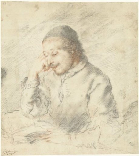 Portrait of a Reading Cleric