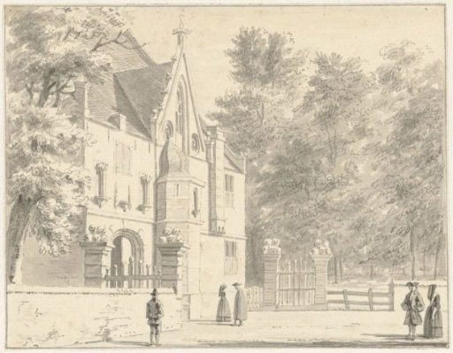 Rear part of the Great Church in Edam