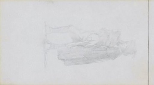 Impression of the drawing on page 25 recto