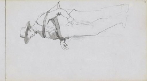 Standing Man with a Hat