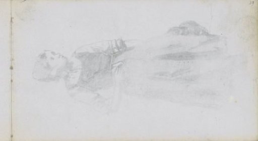 Impression of the drawing on page 38 verso