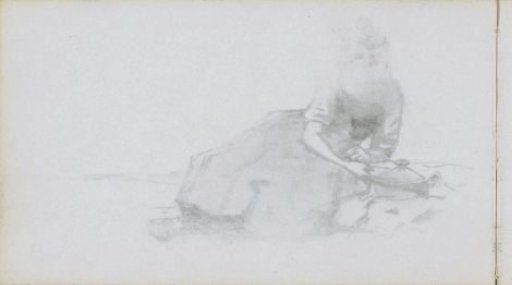 Impression of the drawing on page 8 recto