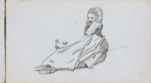 Reclining girl