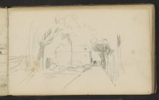 Path along a rural dwelling