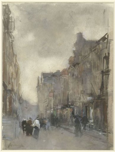 Street Scene in The Hague