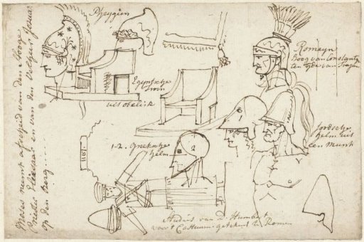 Studies of antique and biblical costume