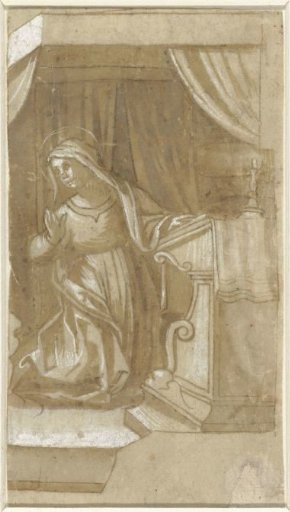 Kneeling Mary