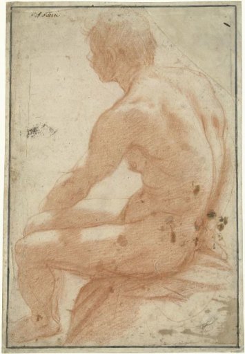 Model Study of a Seated Man