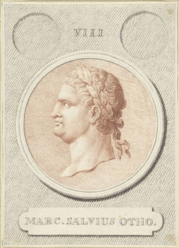 Portrait medallion of Otho, Roman Emperor