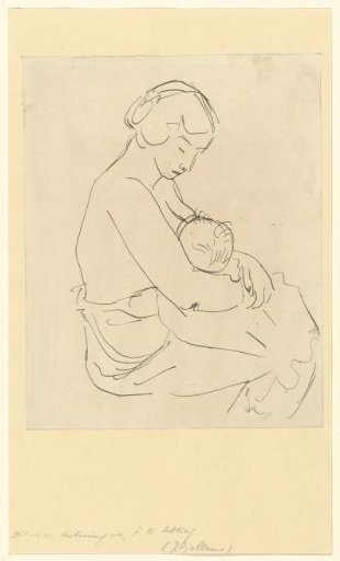 Mother Nursing Her Child