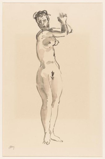 Standing Female Nude