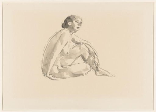 Seated Female Nude