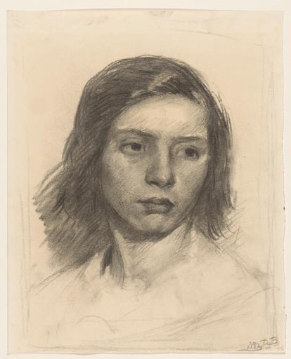 Portrait of an Unknown Young Woman
