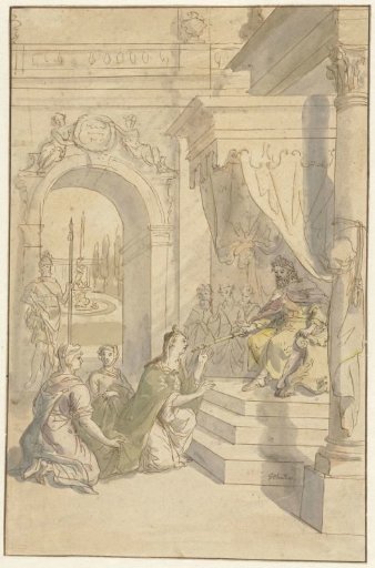 Esther before Ahasuerus
